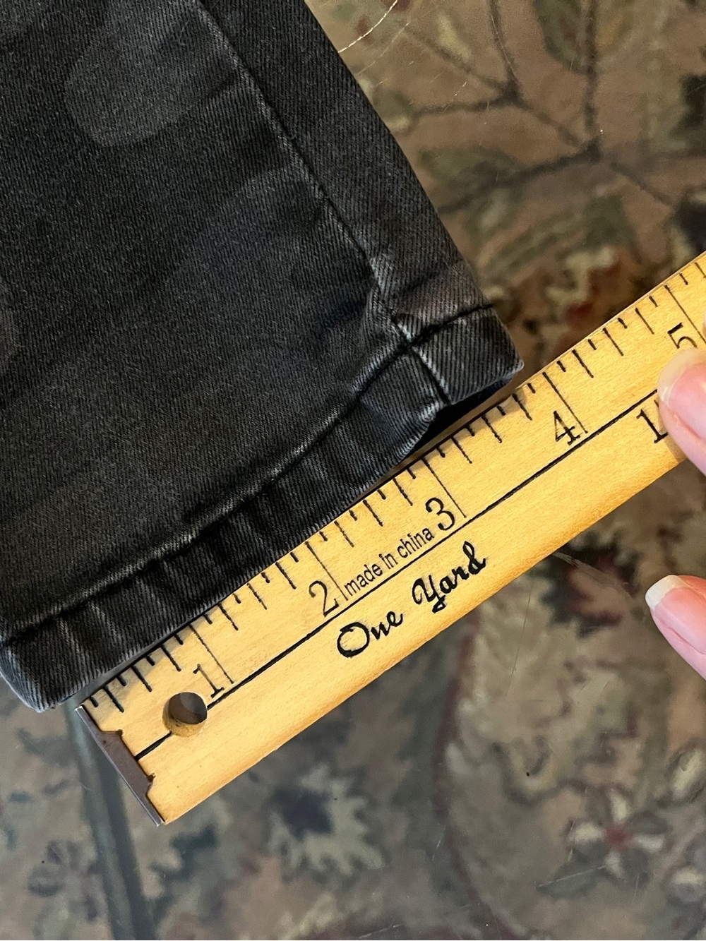Democracy Ab Solution Camo Skinny Pants 4P Zip Pocket Stretch - Picture 8 of 9